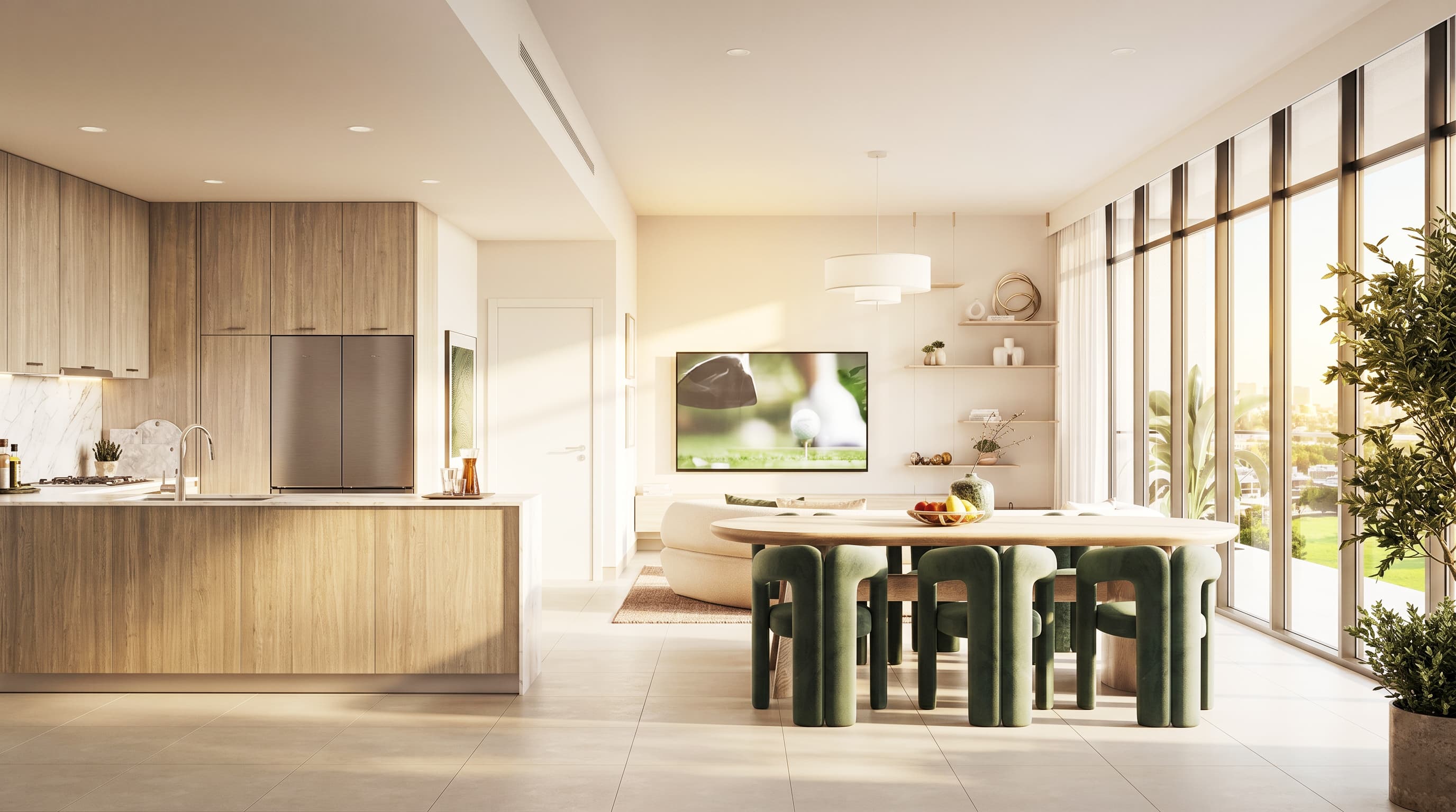 Open kitchen
