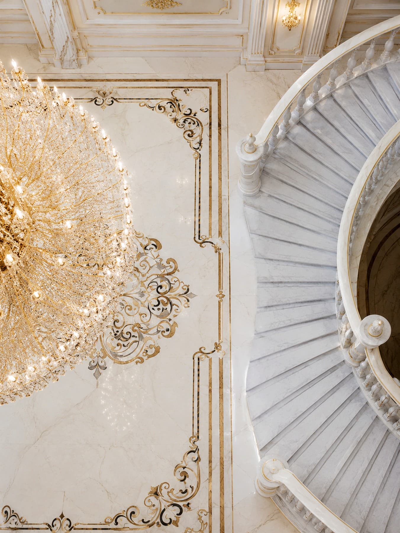 Staircase Top view